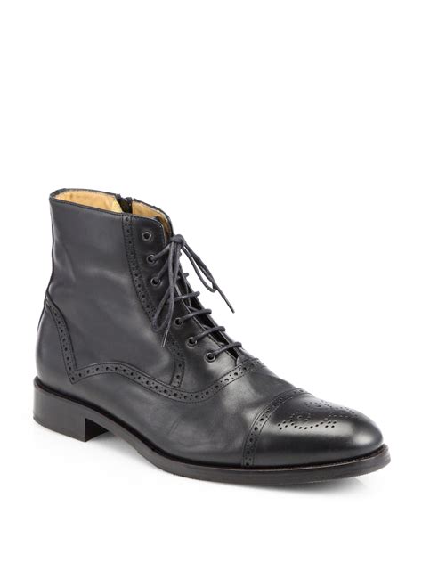 saks fifth avenue men's boots.